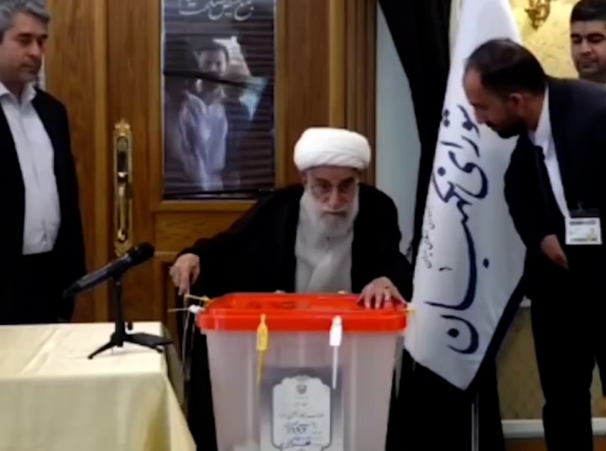 ویدیویی از آیت الله جنتی که وایرال شد