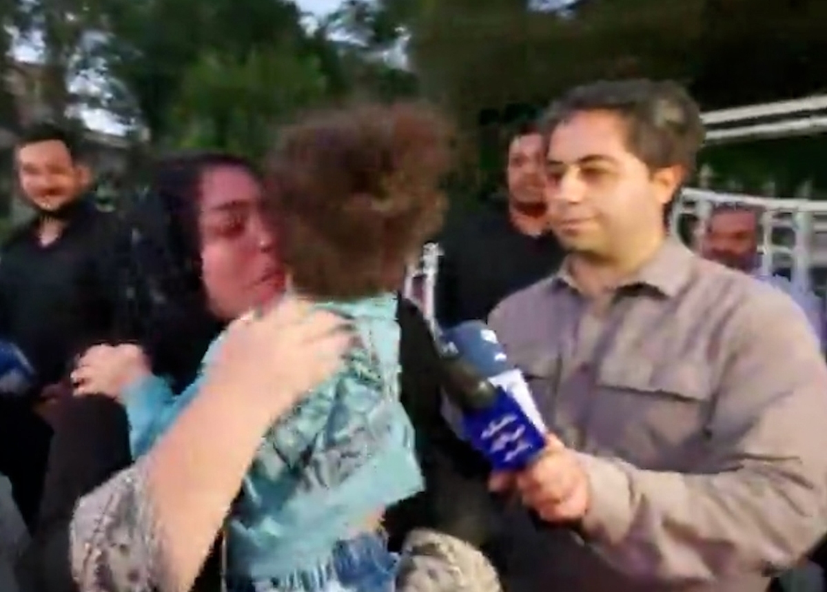 لحظه پس گرفتن آرین سه ساله که ربوده شده بود