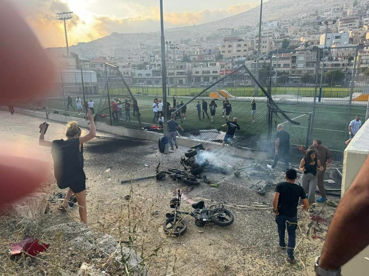 لحظه برخورد موشک و کشته شدن 12 صهیونیست