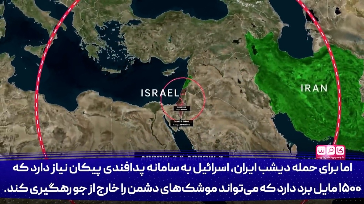 ویدیوی نظامی کانال 4 انگلیس از حمله به اسرائیل