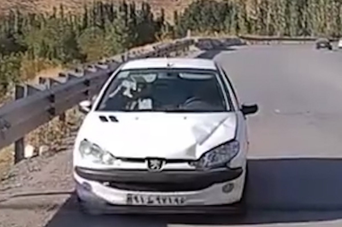 نتیجه دیدنی تصادف لندکروز و پژو 206