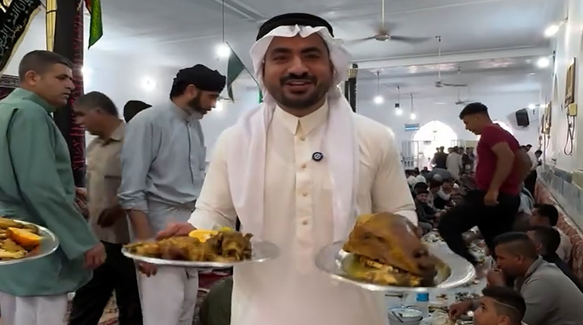 کله پاچه خوری عمومی در عید فطر!