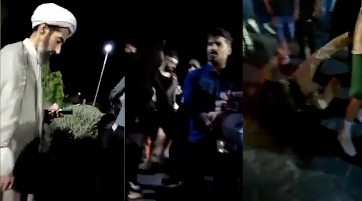 درگیری شدید در قم پس از جمع کردن تجمع مجلس