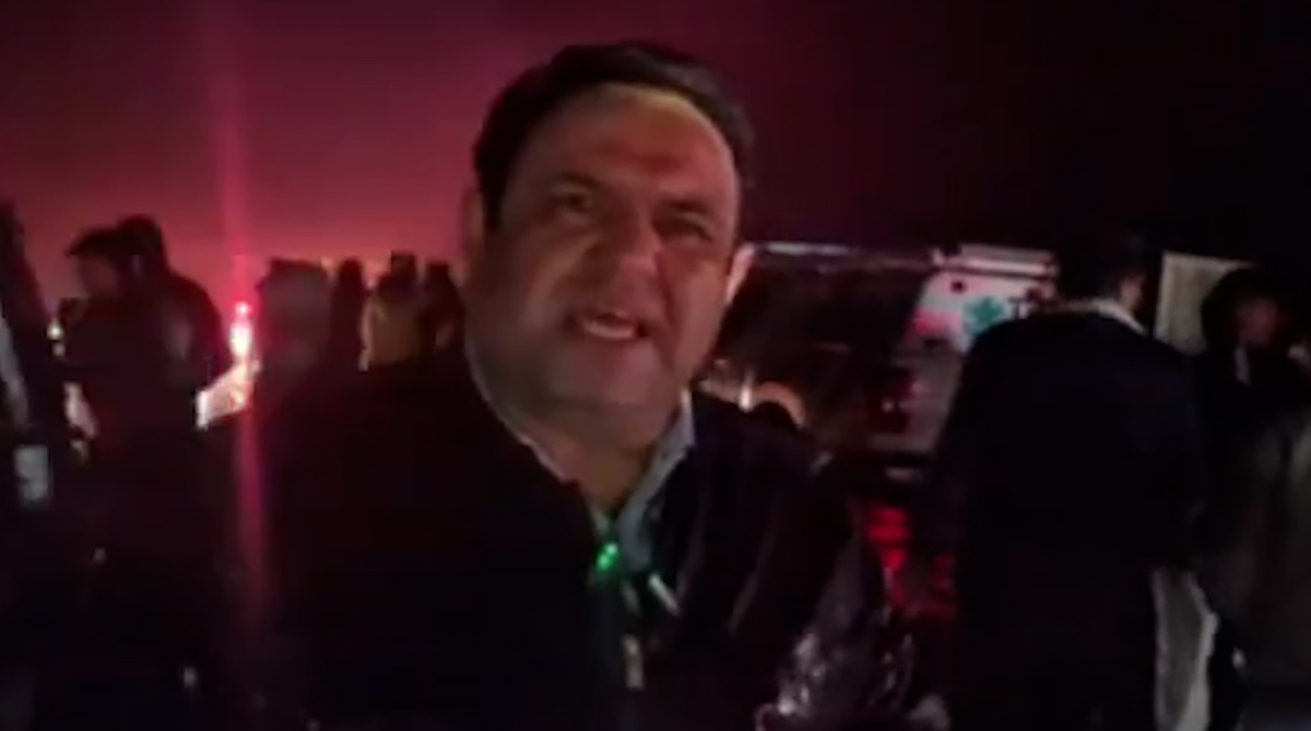 گزارش تلویزیون ایران از محل سقوط هواپیمای رئیس ستاد ارتش لیبی