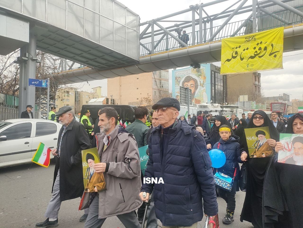 راهپیمایی ۲۲ بهمن ۱۴۰۴ در سراسر کشور آغاز شد