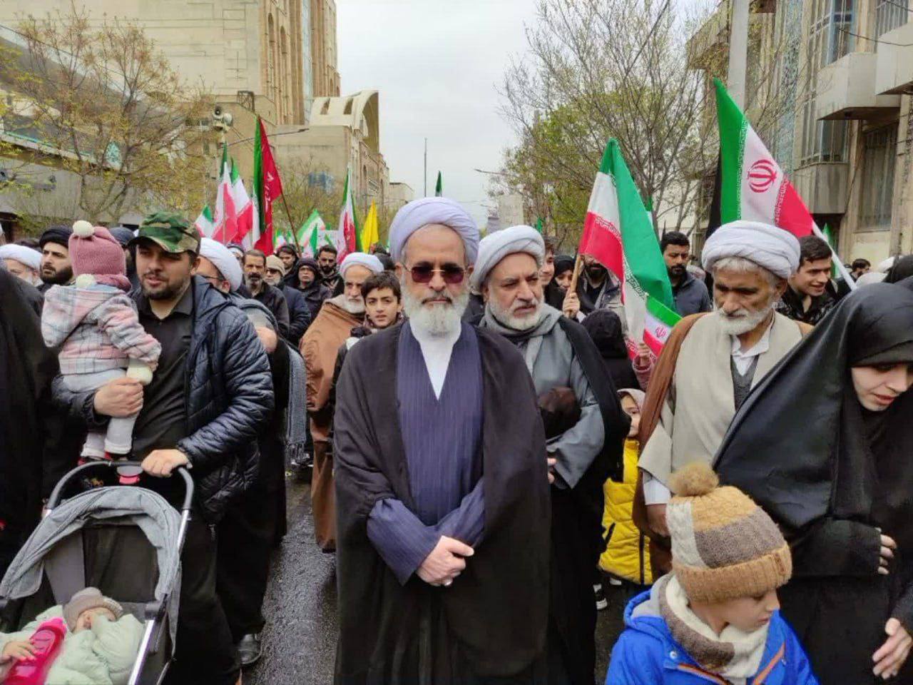 حماسه ای دیگر در ایران اسلامی؛راهپیمایی روز جهانی قدس ۱۴۰۴/خروش مردم مقابل محور آمریکایی- صهیونی/بروزرسانی می شود