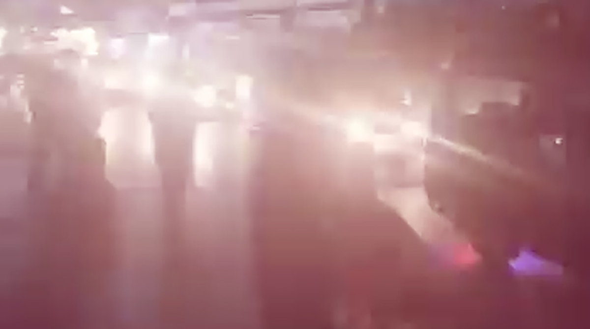جشن خیابانی در سوریه بعد از اقدام ترامپ