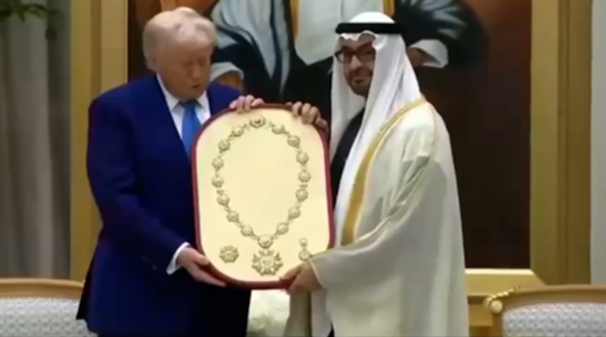 هدیه سنگین حاکم امارات به رئیس جمهور آمریکا