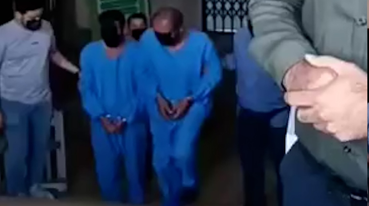 تصاویر قاتل الهه حسین‌نژاد پس از کشف پیکرش
