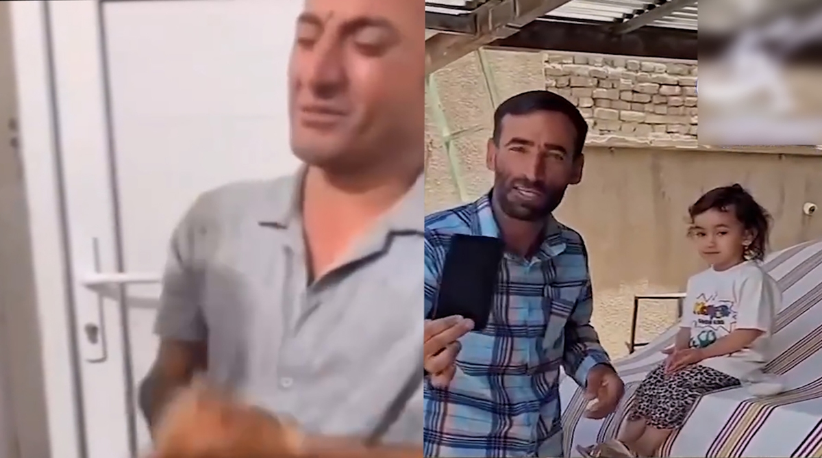 ویدیوی پدر درباره الهه حسین نژاد که اشک همه را درآورد