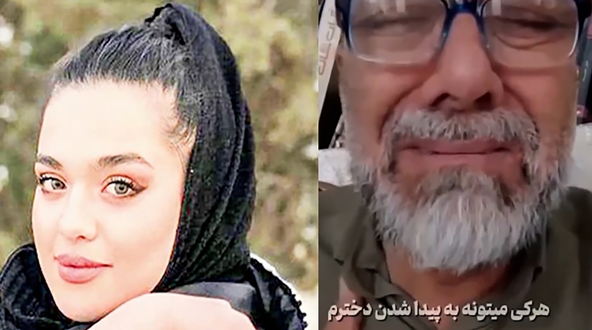پدر سما جهانباز چشم به راه دخترش ماند