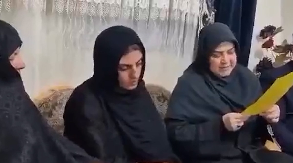 نامه الهه حسین‌نژاد که توسط سخنگوی دولت خوانده شد