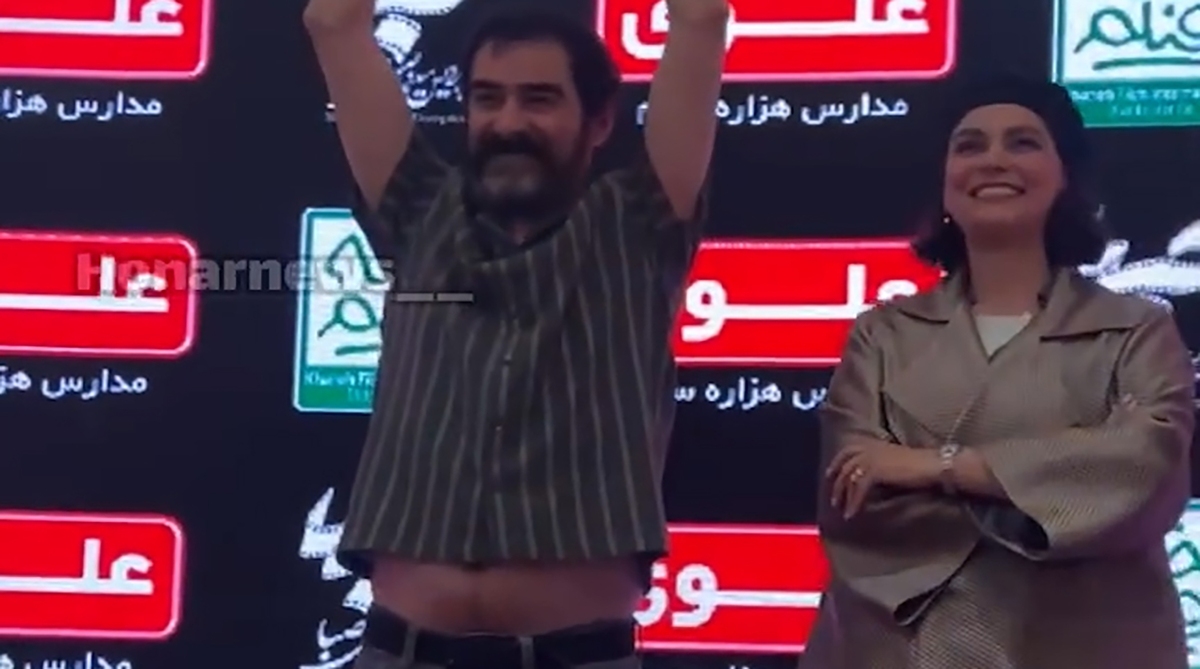 قباد و آذر سریال «شهرزاد» در یک مراسم هنری