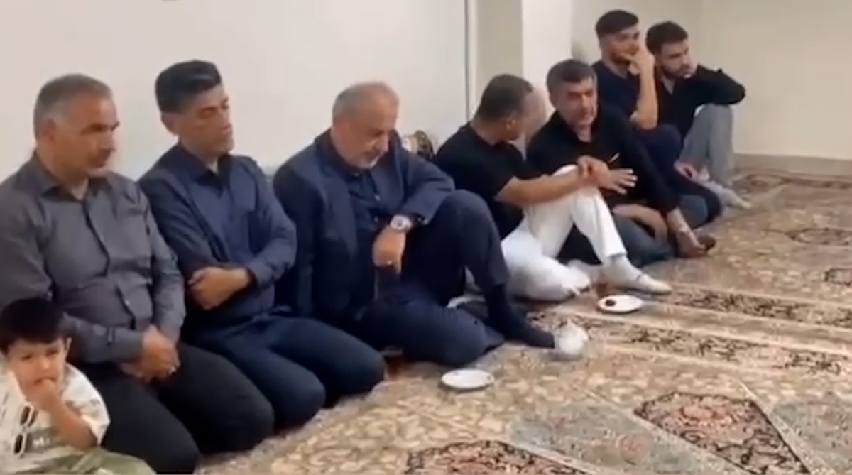 دو پرسپولیسی در خانه الهه حسین نژاد