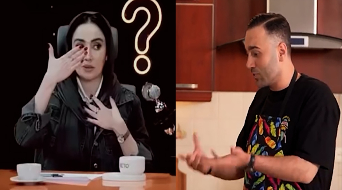 دعوای بهاره افشاری و علی صبوری به شام ایرانی کشید!