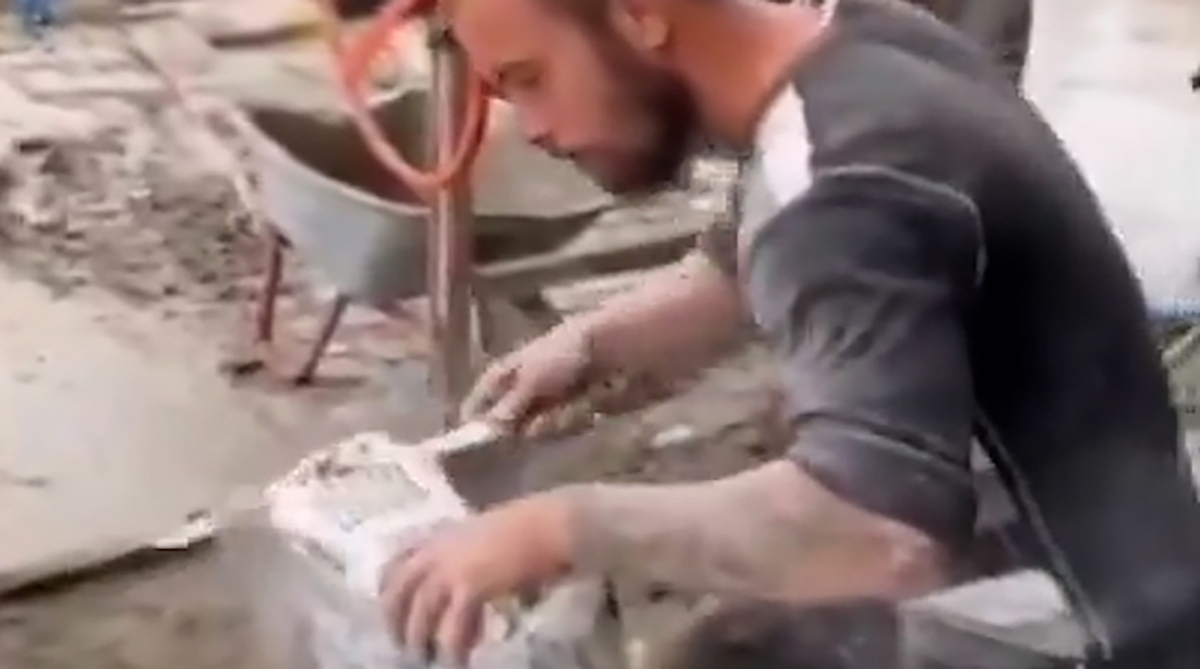 نحوه مصرف سیمان پاکتی 300 هزار تومانی!