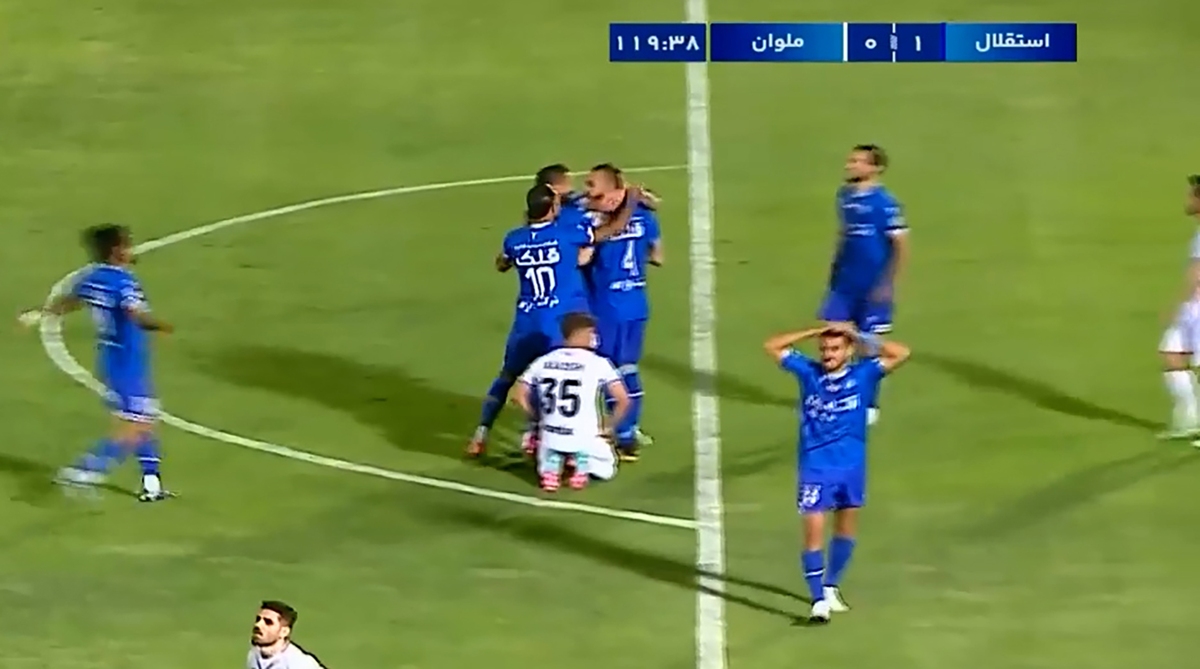 خلاصه بازی استقلال 1 - ملوان 0 ؛ قهرمانی جام حذفی