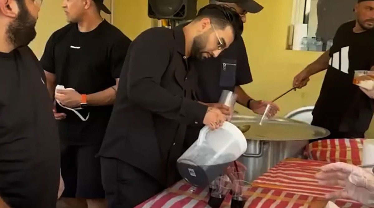 نذری دادن حسین تهی با وجود حمله‌ها