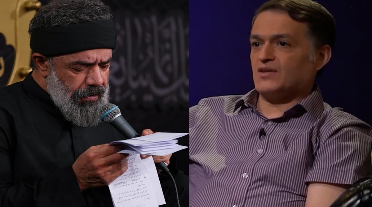 تمجید محمد قوچانی از روضه محمود کریمی