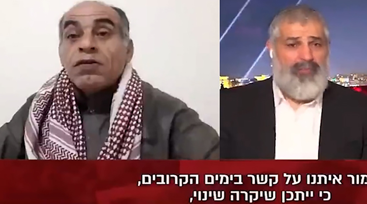 تجزیه طلب ایران در تلویزیون اسرائیل: در یک سنگر قرار داریم
