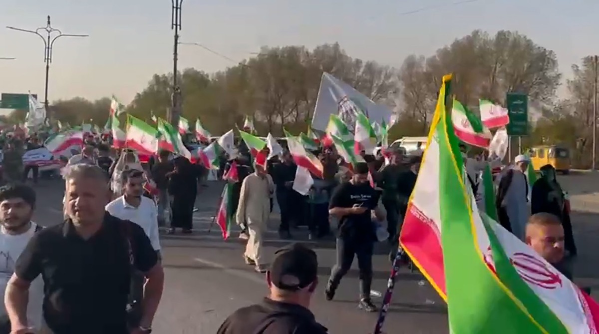 تصاویر جشن مردم عراق برای پیروزی ایران