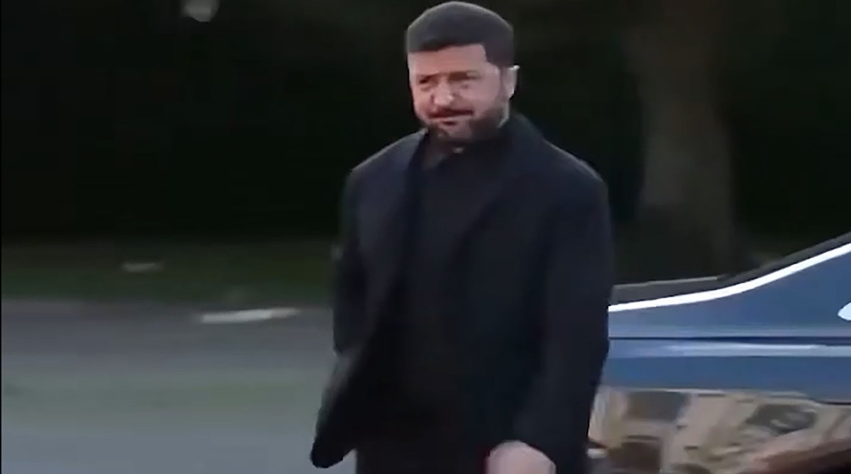 تغییر معنادار پوشش زلنسکی جلب توجه کرد