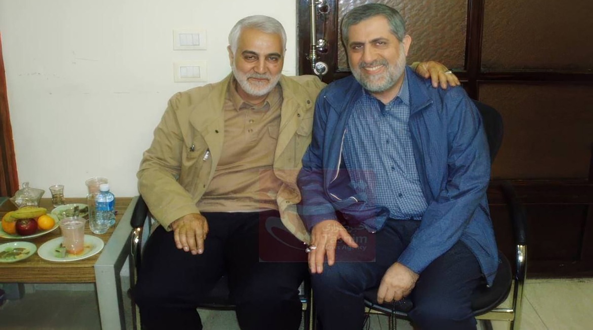 ویدیوی منتشرنشده از فرمانده کلیدی ایران در فلسطین