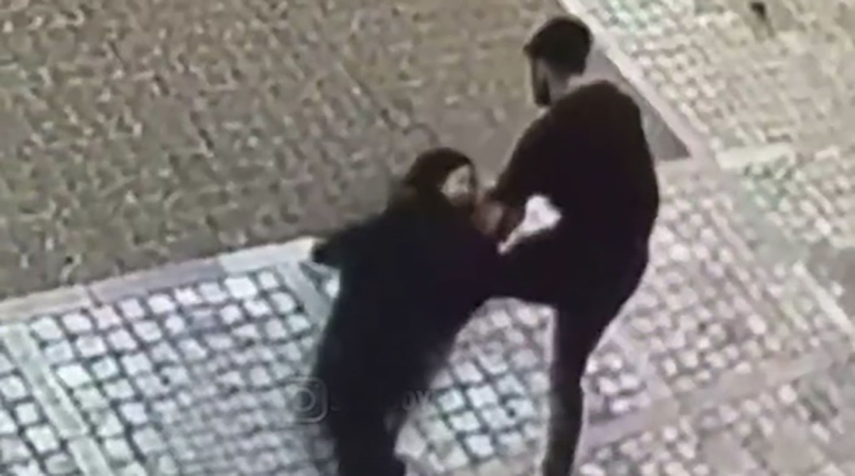 لحظه سرقت وحشیانه از یک زن در سعادت آباد تهران