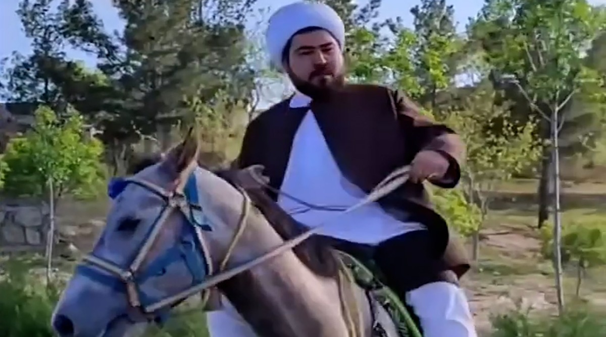ویدیوی شیخ اسب سوار درباره مذاکره با آمریکا!