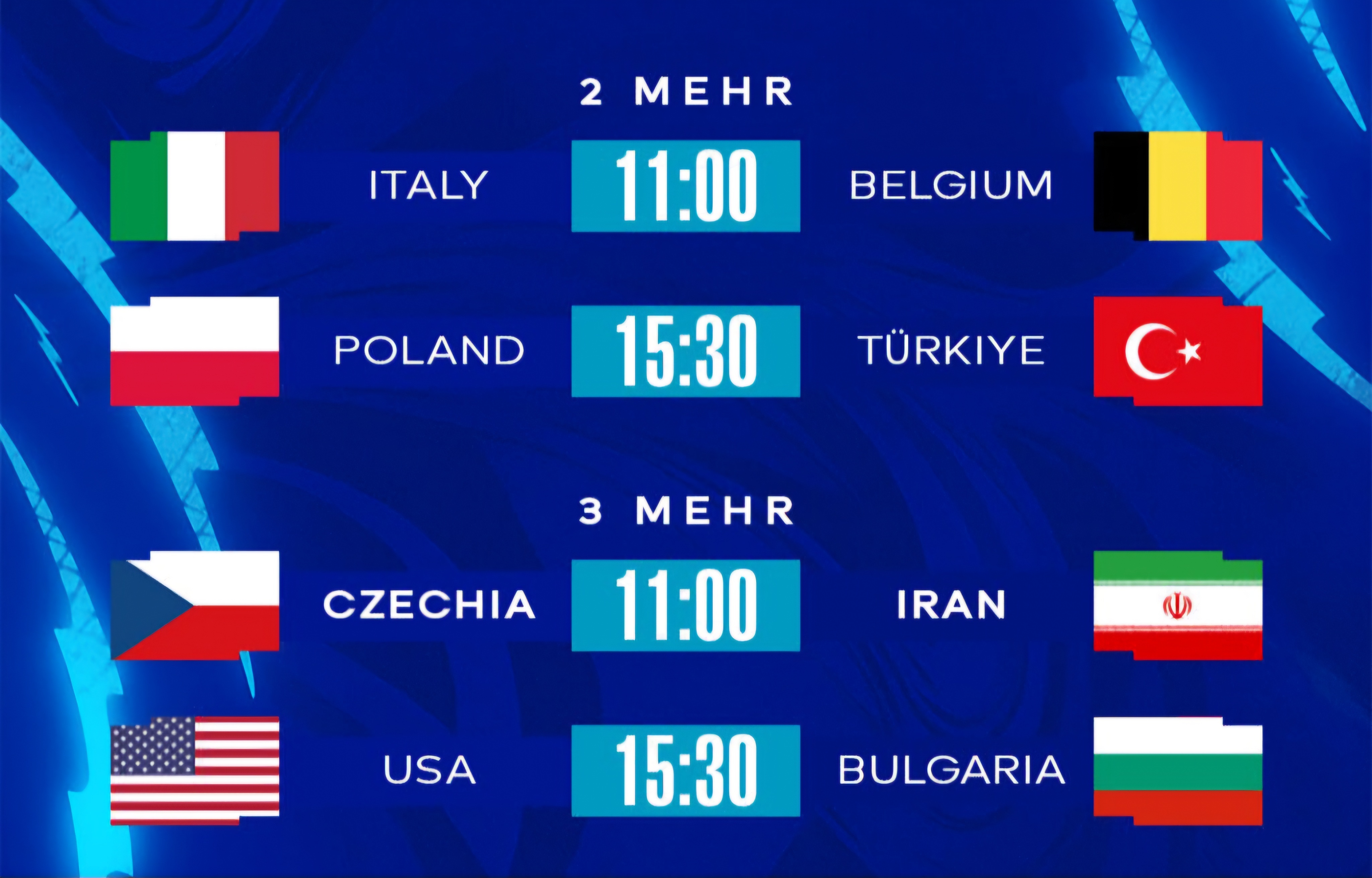 والیبال قهرمانی جهان| ایران ۳ - ۲ صربستان؛ شاگردان پیاتزا حریف چک شدند + برنامه یک چهارم