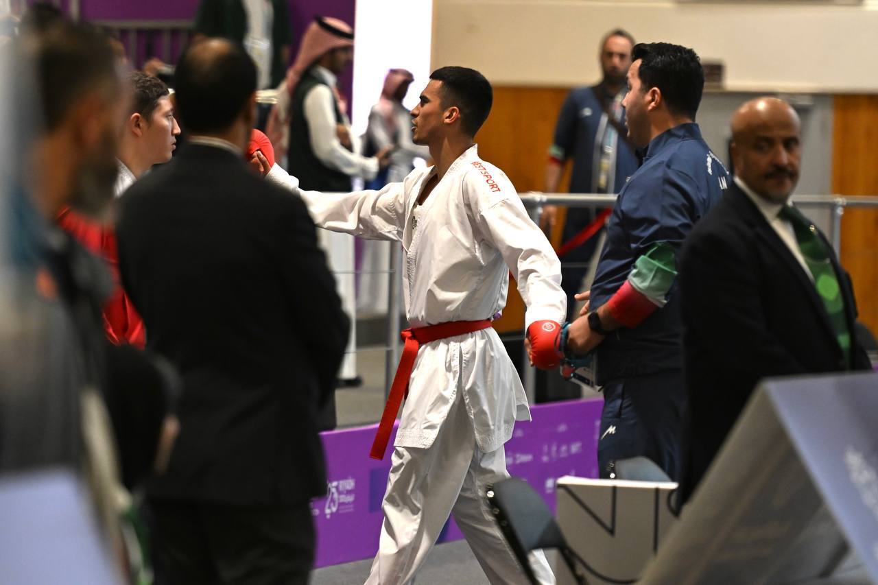 زنده از عربستان| آتوسا گلشادنژاد اولین فینالیست کاراته زنده از عربستان| آتوسا گلشادنژاد اولین فینالیست کاراته