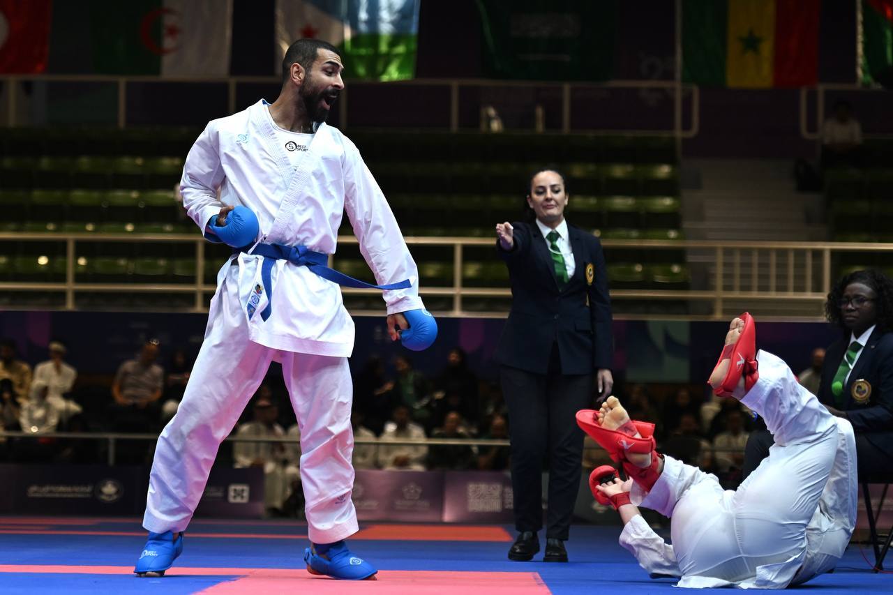 زنده از عربستان| نصیری در یک‌ضرب اوت کرد، در دوضرب نقره گرفت/ قطعی شدن سه مدال در کاراته و موی‌تای