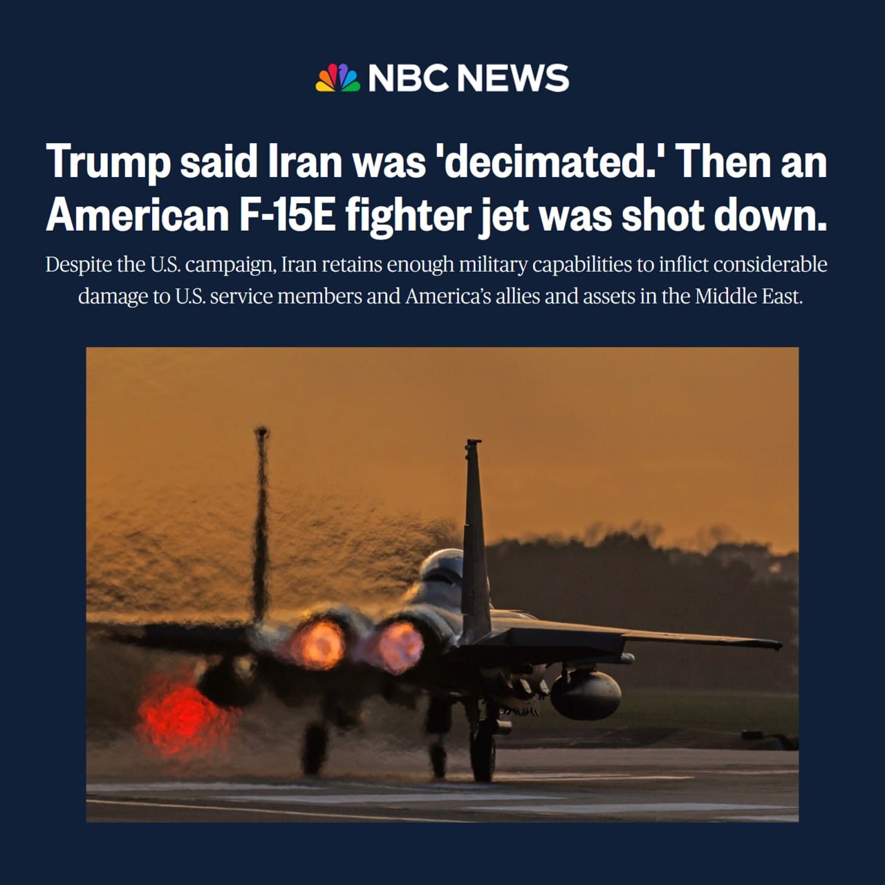 روز سی و هفتم/حمله مشترک یمن، ایران و حزب&zwnj;الله به اهداف حیاتی و نظامی دشمن/ بی&zwnj;بی&zwnj;سی: ایران احتمالا خدمه F-15 را اسیر کرده است/ بروزرسانی می شود