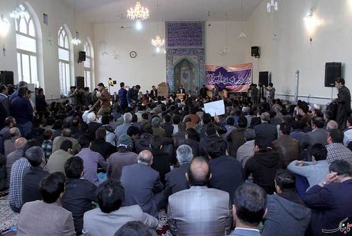 سخنرانی محسن رضایی در مسجد شهر درود 
