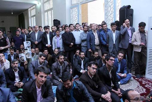 سخنرانی محسن رضایی در مسجد شهر درود 