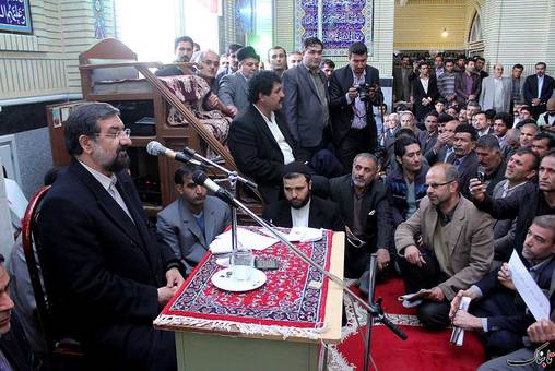 حضور رضایی در حوزه علمیه کمالیه خرم آباد