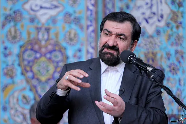 سخنرانی محسن رضایی در مسجد شهر درود 