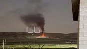 آتش در پایگاه آمریکایی ها +عکس