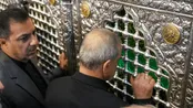تشرف پزشکیان به حرم حضرت معصومه(س)