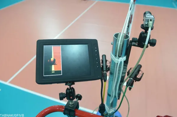 Monitor for Videocheck for First referee