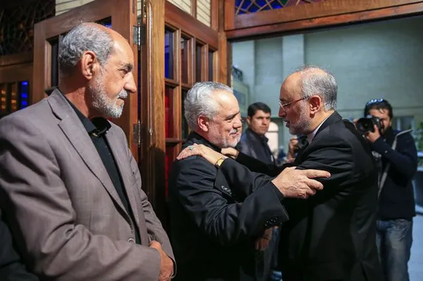 در حاشیه مراسم ختم مادر محمدرضا رحیمی./ISNA
