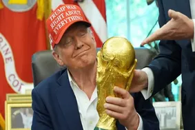 پیام حضور ترامپ در فینال جام جهانی!