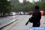 عکس: حضور پلیس در پی تیراندازی نزدیک کاخ سفید