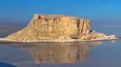 تصاویر زیبای دریاچه ارومیه پس از بارندگی‌های تازه