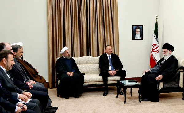 الهام علی اف رئیس جمهوری آذربایجان عصر چهارشنبه با آیت الله خامنه ای مقام معظم رهبری دیدار و گفتگو کرد/Leader O W
