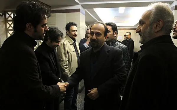 مراسم ختم پدر شهاب حسینی./ISCA
