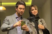 عکس: قاب دو نفره جدید شاهرخ استخری و همسرش