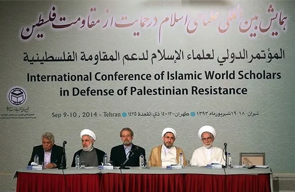 صبح روز سه شنبه، همایش بین المللی علمای اسلام در حمایت از مقاومت فلسطین، در هتل المپیک در حال برگزاری است./FNA
