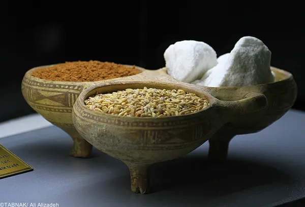 گندم، نمک و یا کاکائو (اولین محصولاتی که بجای پول) مورد معامله انسانها قرار می گرفت.