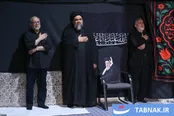 عکس: مراسم عزاداری شام غریبان حسینی در جوار محل شهادت قائد شهید